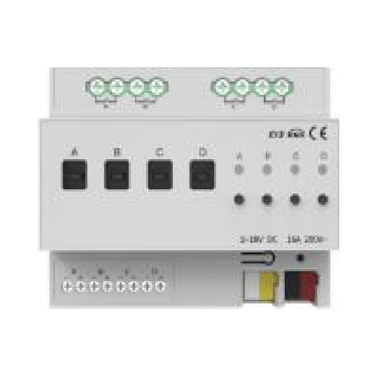 LKNXA004 DIN-Rail 4-Load 1–10 V Dimming Actuator — KNX DIN rail · 4 × 1–10 V channels, Dubai UAE