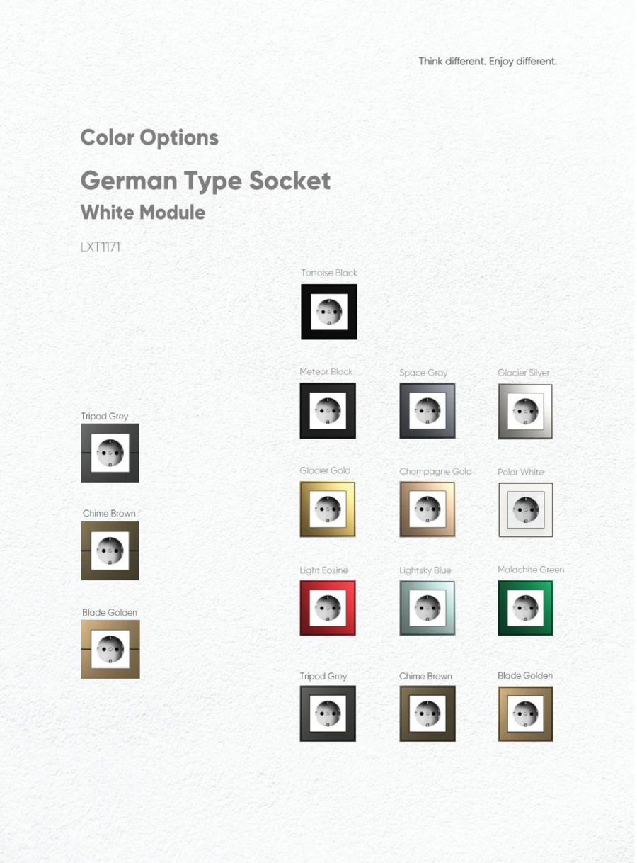 German Type Socket (Schuko) view 4