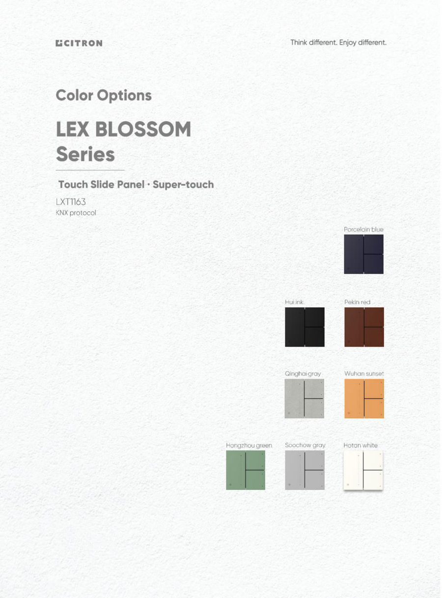 LEX BLOSSOM Touch Slide Panel view 4