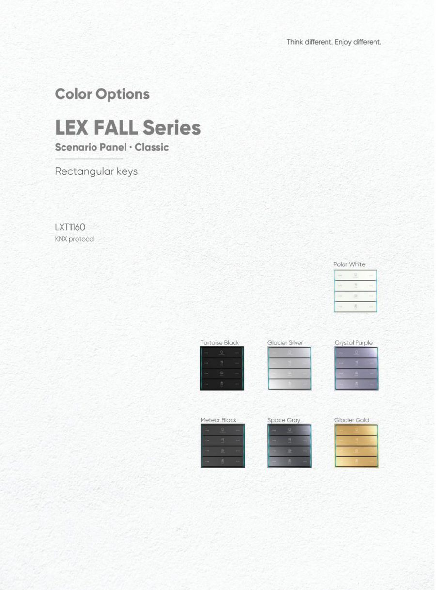 LEX FALL Scenario Panel — Rectangular Keys view 4