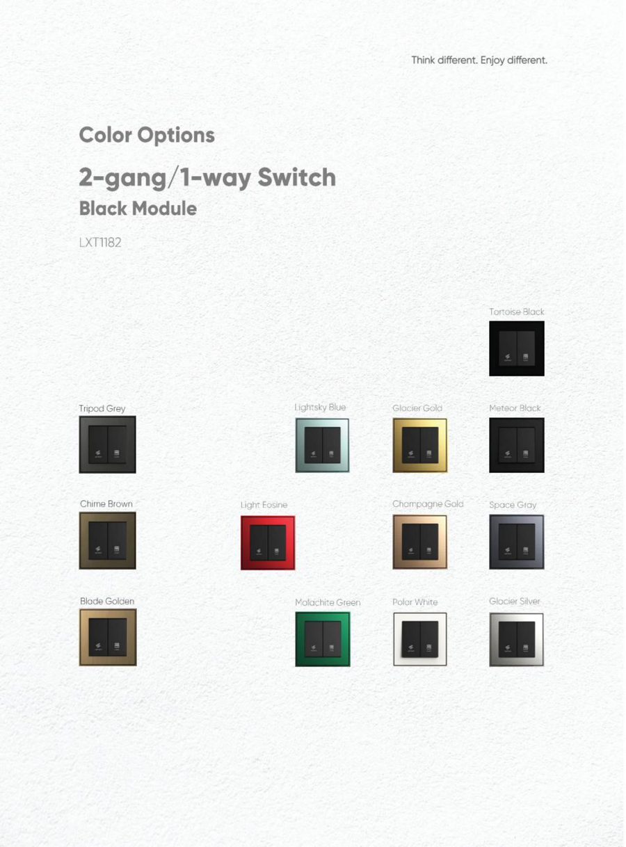 2-Gang / 1-Way Switch view 4