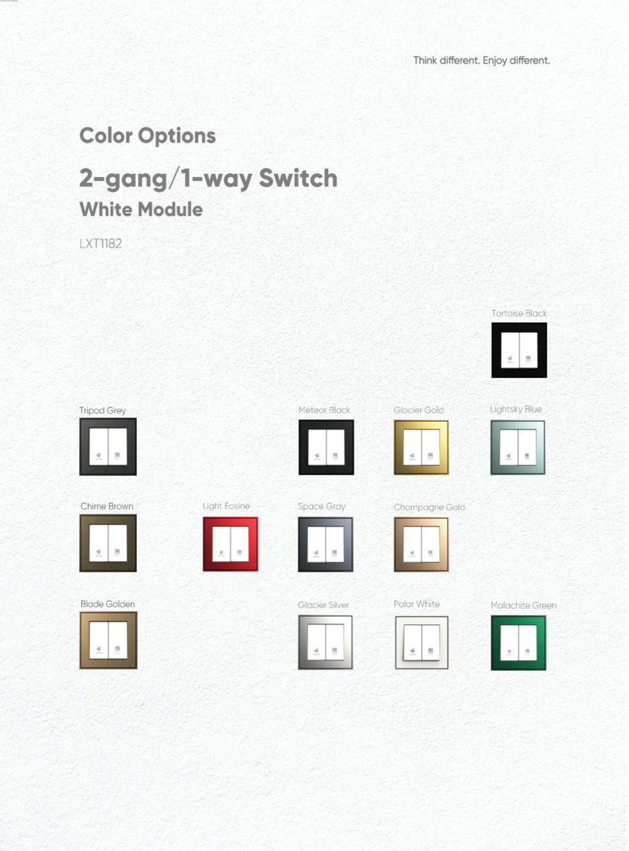 2-Gang / 1-Way Switch view 5