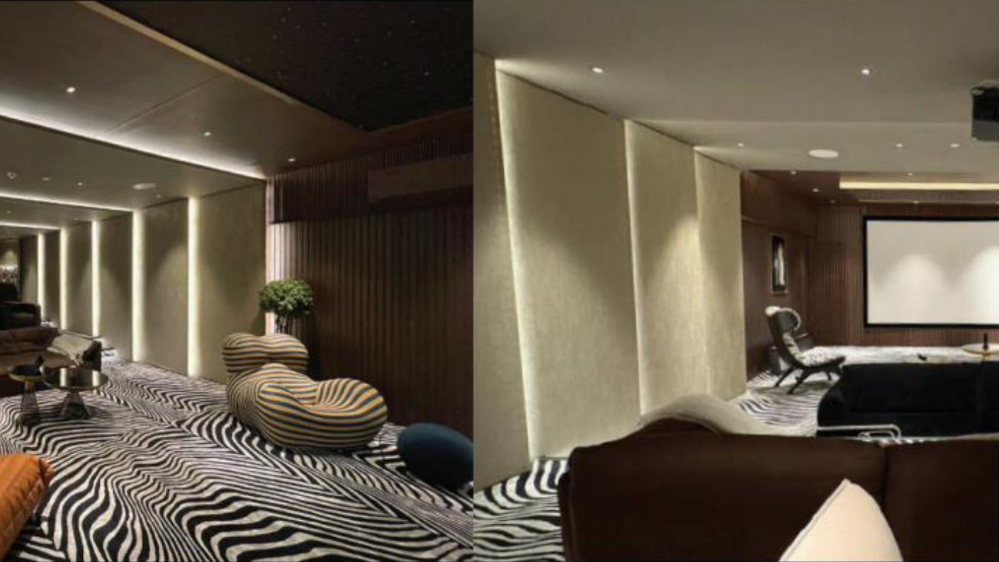 Promax Automation experience centre home cinema, Dubai