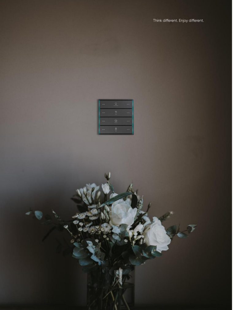 LXT1160 LEX FALL Scenario Panel — Rectangular Keys — KNX Scenario Panel · Classic, Dubai UAE