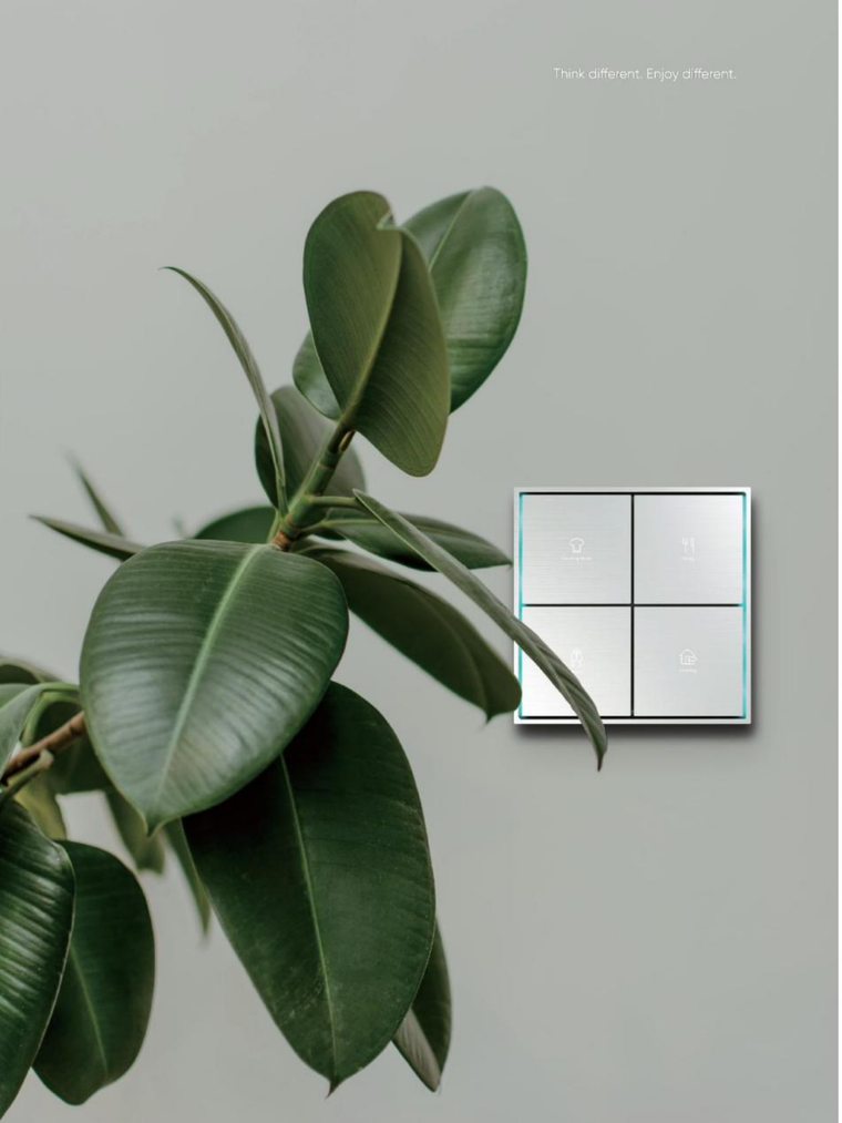 LXT1159 LEX FALL Scenario Panel — Square Keys — KNX Scenario Panel · Classic, Dubai UAE