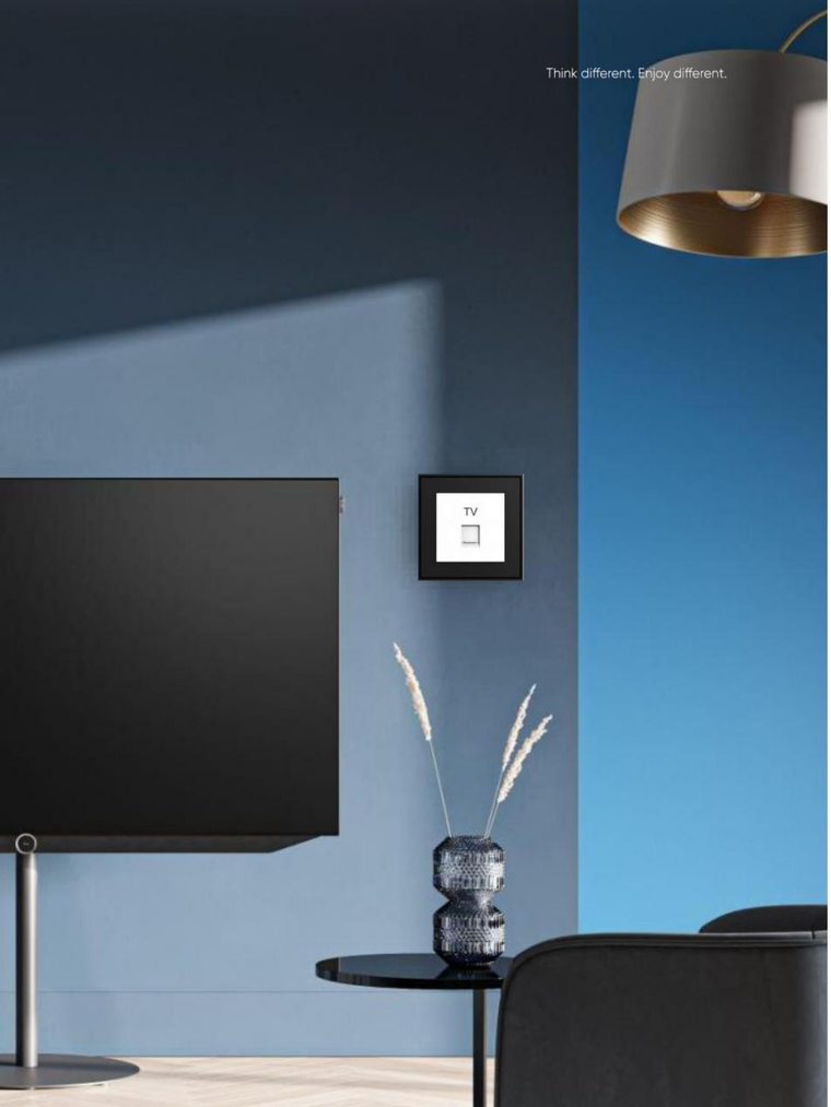 LXT1175 TV Socket — KNX Coaxial TV outlet, Dubai UAE