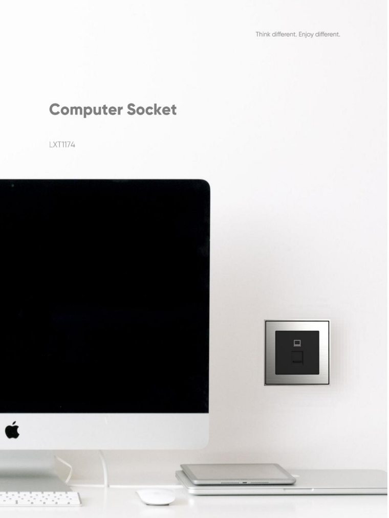 Computer Socket (RJ45) view 2