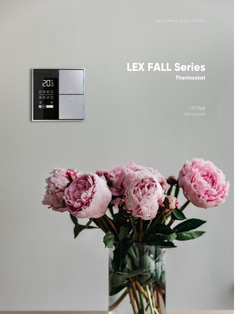 LEX FALL KNX Thermostat view 2